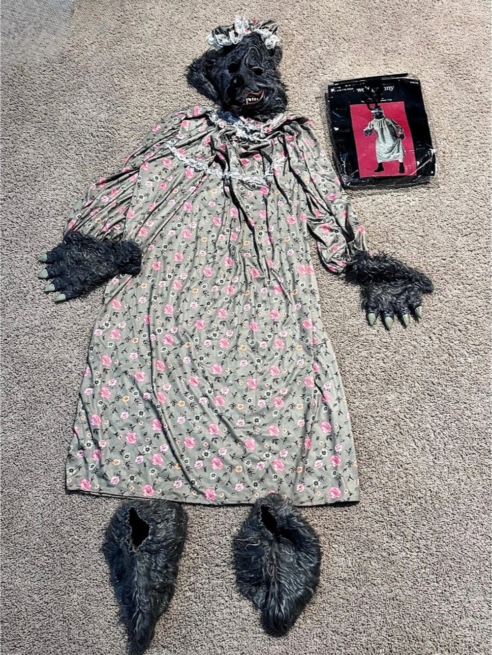 California Costume Collections Wolf Granny Costume Halloween Costume